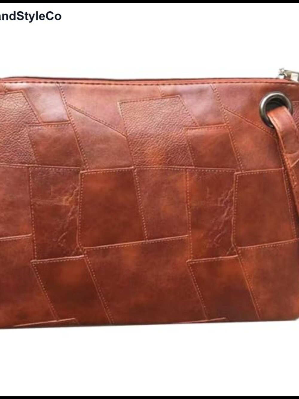 PU Leather Envelope Clutch Chain Shoulder Evening Bag Wristlet